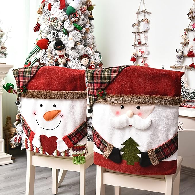 🎄Cute Christmas Chair Covers 🔥