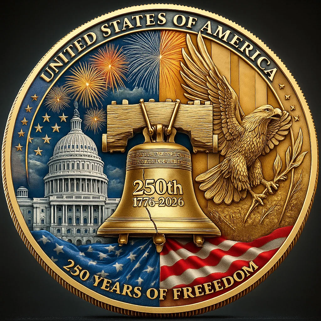 Celebrate the Legacy - Commemorative 250th Anniversary U.S. Coins