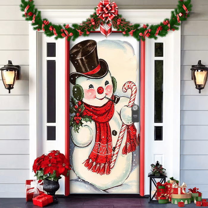 π2024 Christmas Front Door Decoration