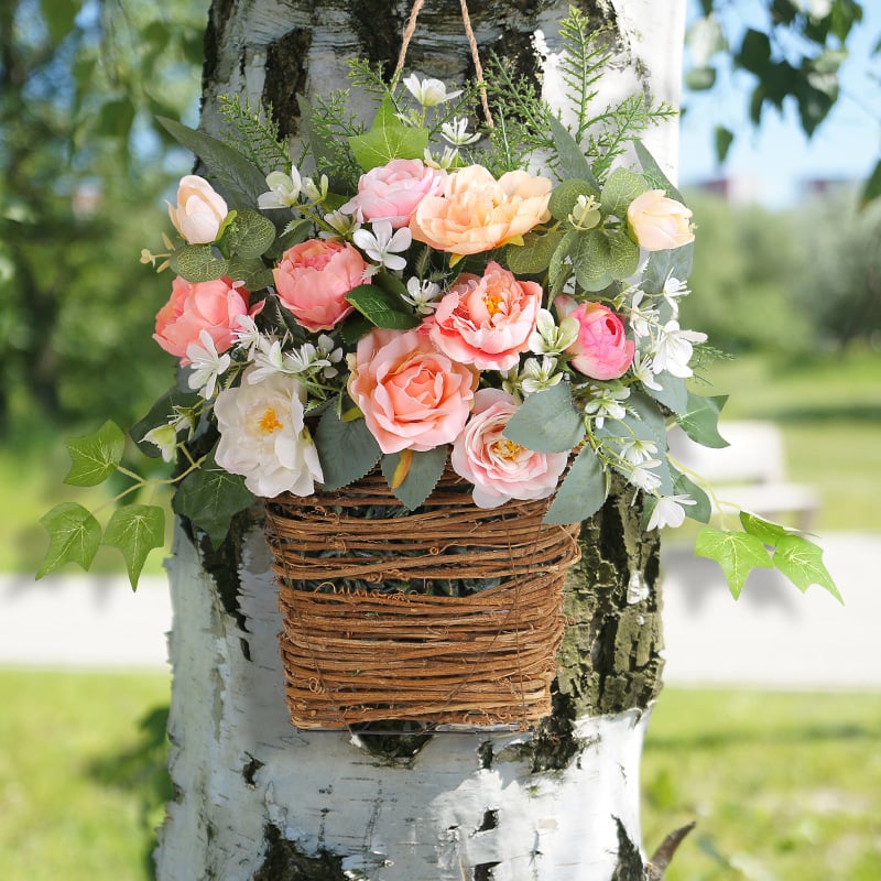Holiday Decoration Flower Basket