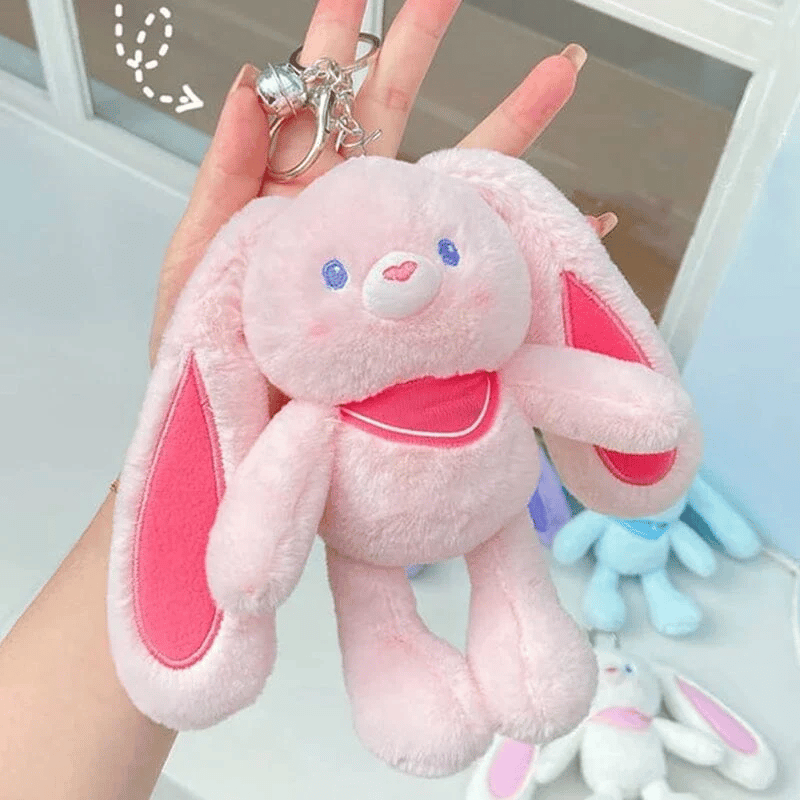 Pull Up Rabbit Plush Toys