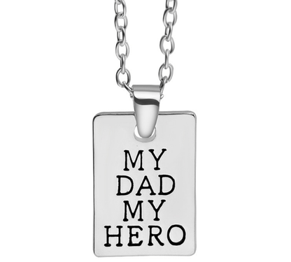 Geometric Square Pendant Necklace