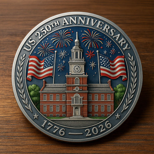 US 250th Independence Anniversary Commemorative Coin