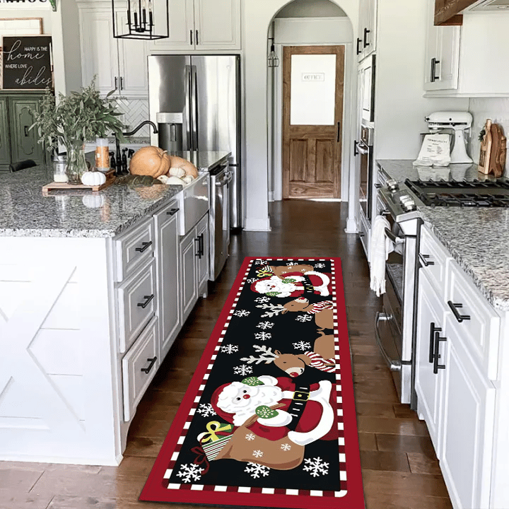 🎁Christmas Rug  Anti-bacterial, Environmental, Washable