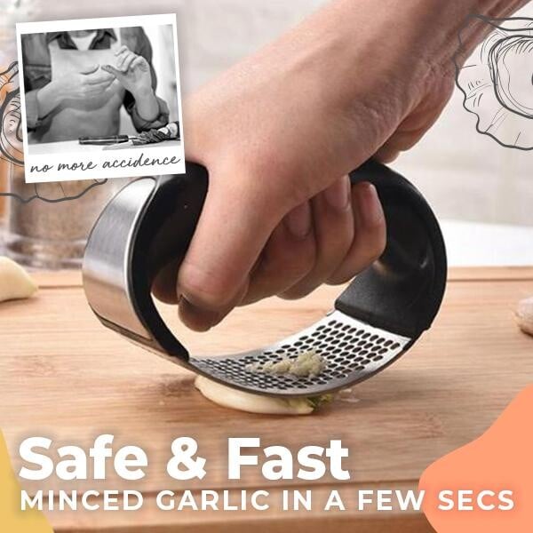 (🔥NEW YEAR 2022 SALE 45% OFF 🔥 - Special Offer Now) Stainless Steel Garlic Presser