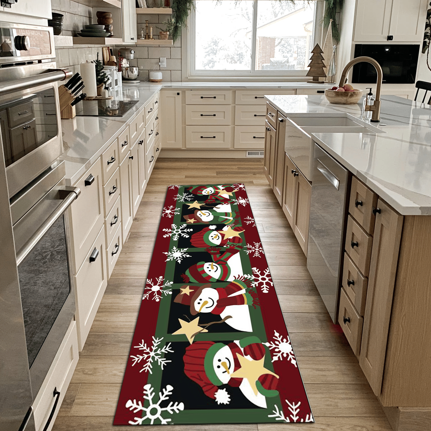 🎁Christmas Rug  Anti-bacterial, Environmental, Washable