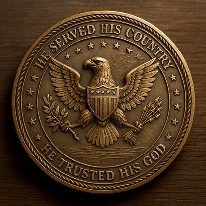 US Veteran Faith Commemorative Coin