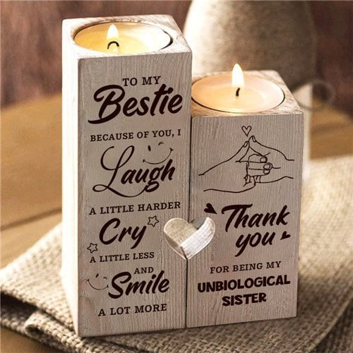 48% OFF - Smile A Lot More - Candle Holder