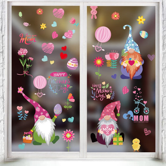 Mother's Day Decorative Window Stickers