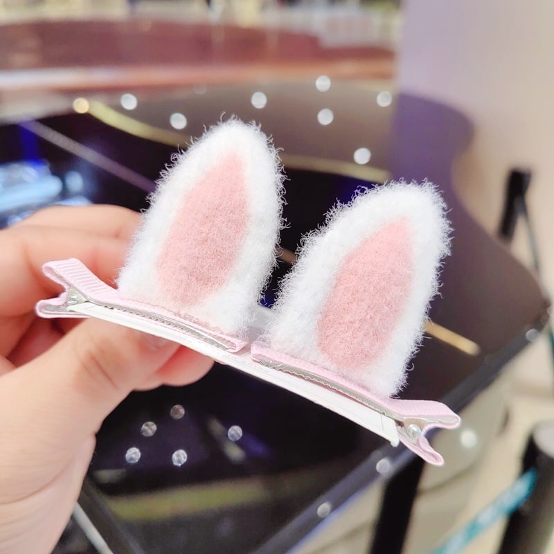 Rabbit Ears Plush Hair Clip🐰