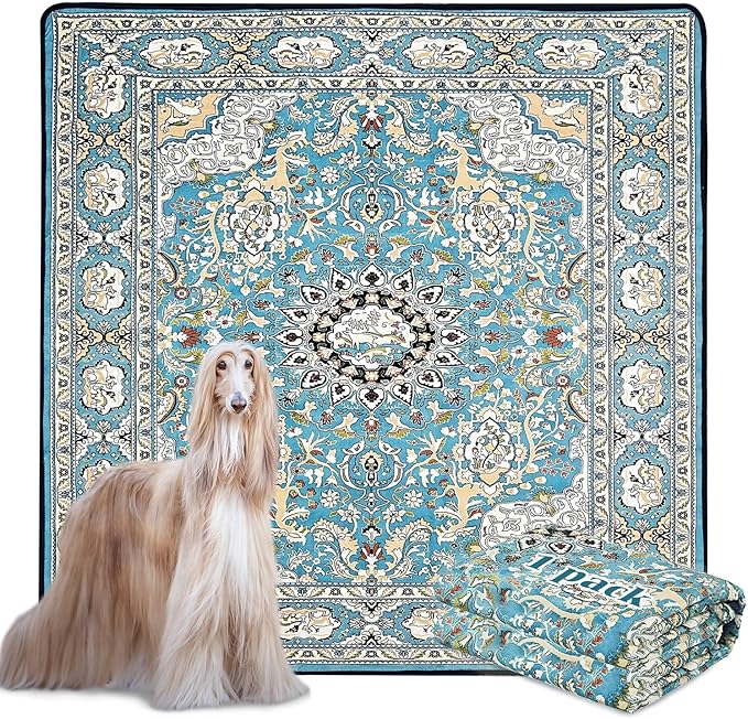 Washable Pee Pads for Dogs and Cats,2 pack Reusable Puppy Pads