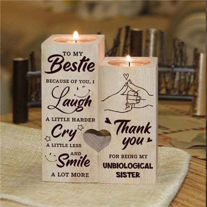 48% OFF - Smile A Lot More - Candle Holder