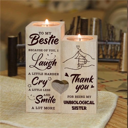 48% OFF - Smile A Lot More - Candle Holder