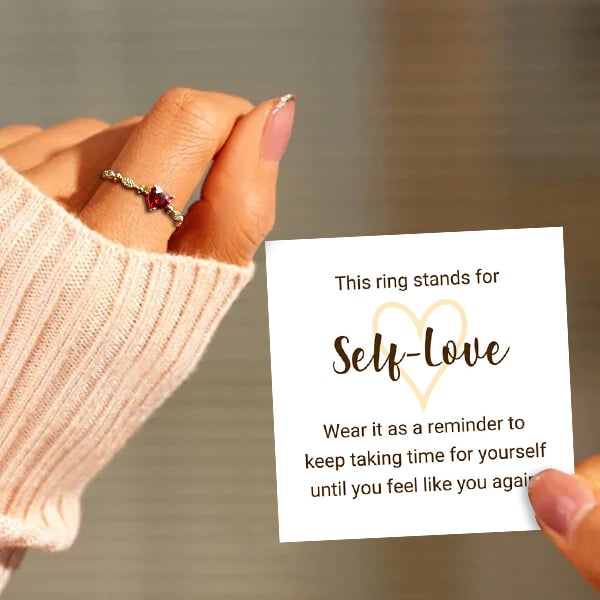 🔥Last Day Buy 1 Get 1 Free-💝Take Time For Yourself Heart Ring💗