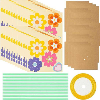 DIY Bouquet Greeting Card Set