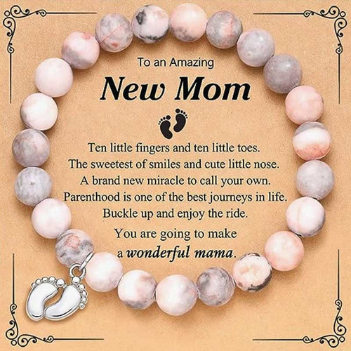 Pendant Bracelet For New Moms👣