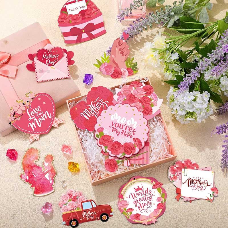 12PCS Mother's Day Hanging Decorations