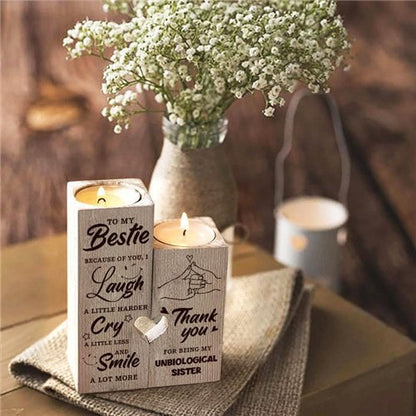 48% OFF - Smile A Lot More - Candle Holder