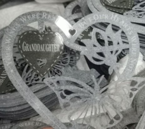 Memorial Gift Butterfly Ornament Garden Plaque