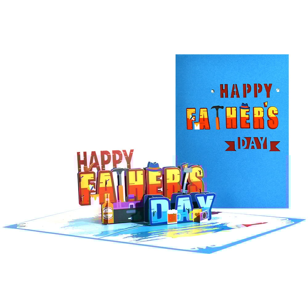🎁Father's Day 3D Pop-Up Greeting Card