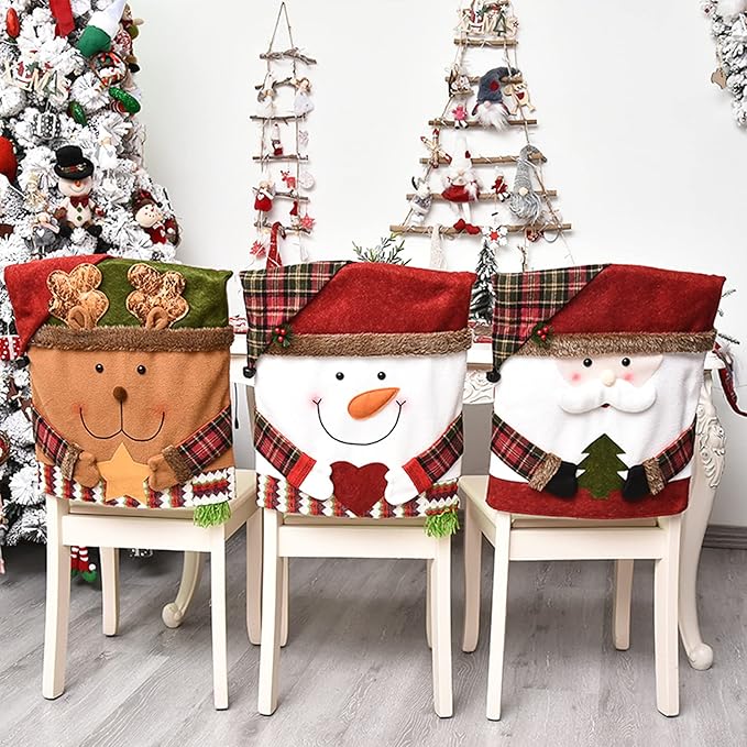 🎄Cute Christmas Chair Covers 🔥