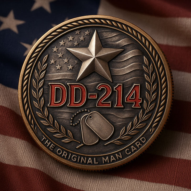 Veterans DD-214 Commemorative Coin
