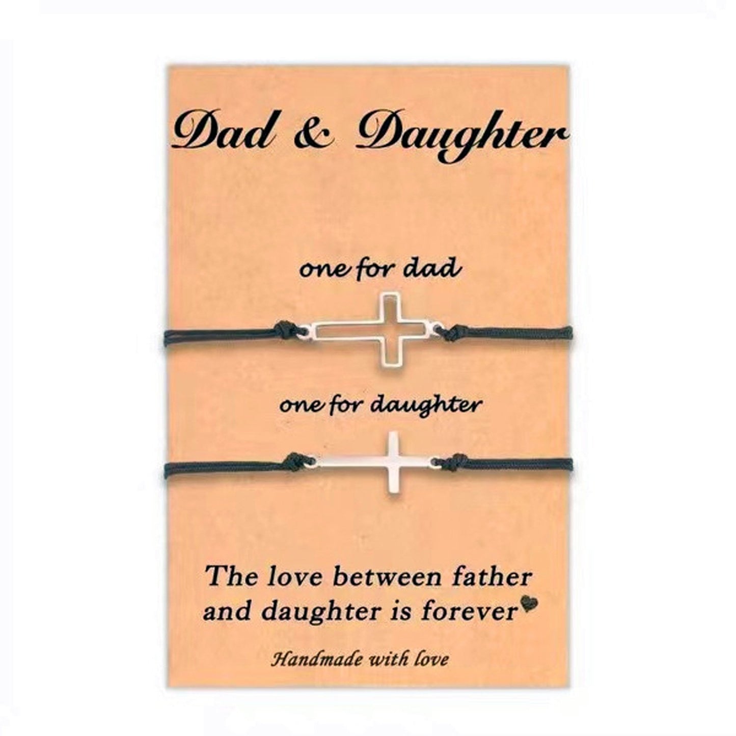 ✨Stainless steel hollow cross hand-woven bracelet