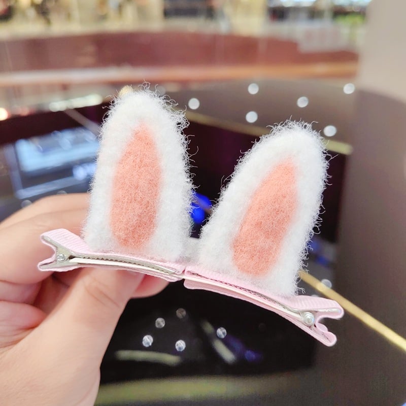 Rabbit Ears Plush Hair Clip🐰