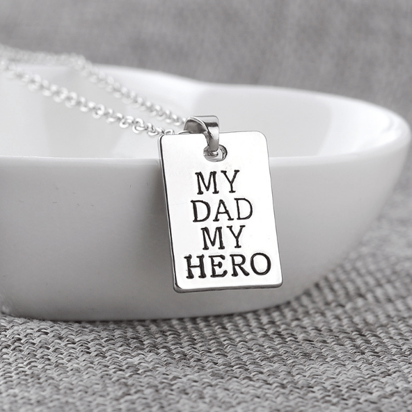 Geometric Square Pendant Necklace