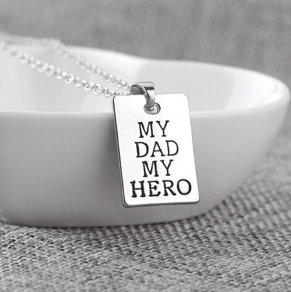 Geometric Square Pendant Necklace