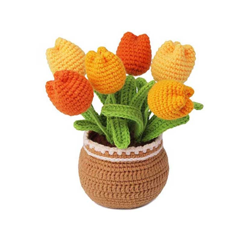 DIY Knitted Potted Plant Kit 🪴