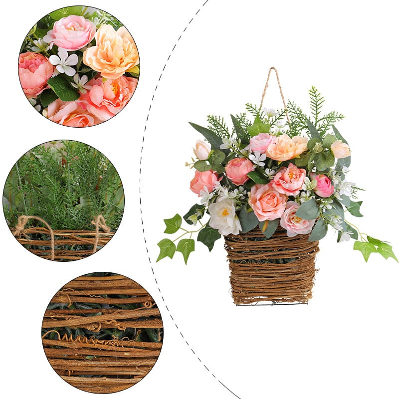 Holiday Decoration Flower Basket