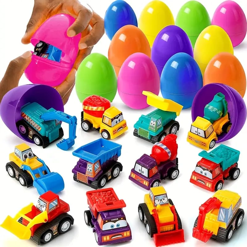 Easter Engineering Vehicle Gacha Set