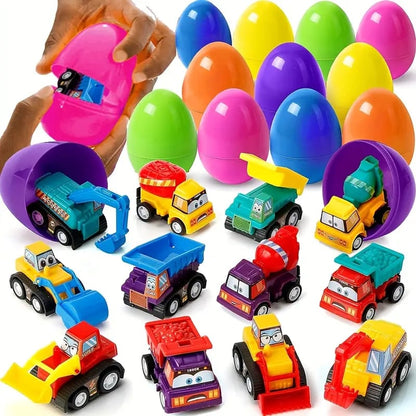 Easter Engineering Vehicle Gacha Set