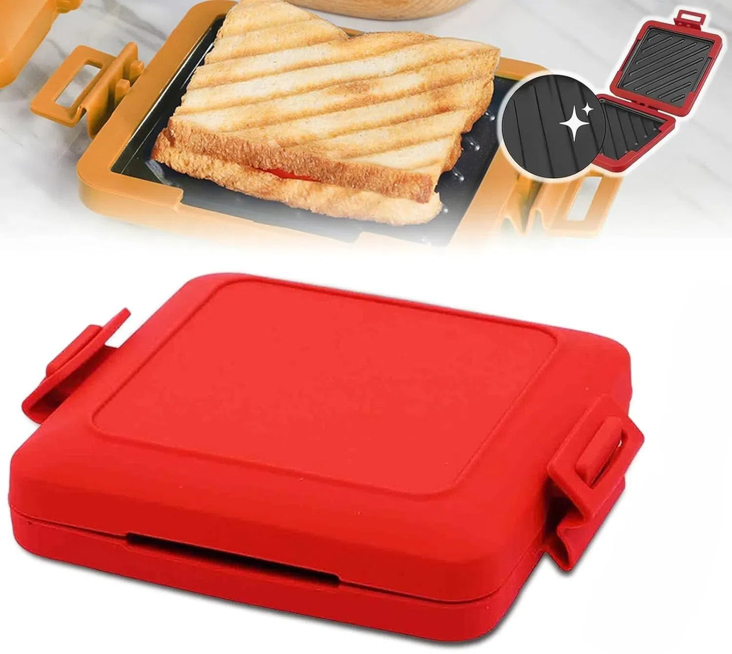 🔥Microwave Toastie Sandwich Maker - Buy 2 Free Shipping