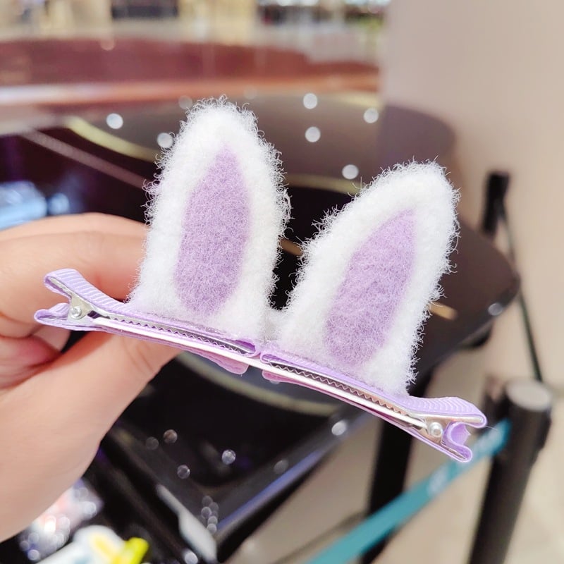 Rabbit Ears Plush Hair Clip🐰
