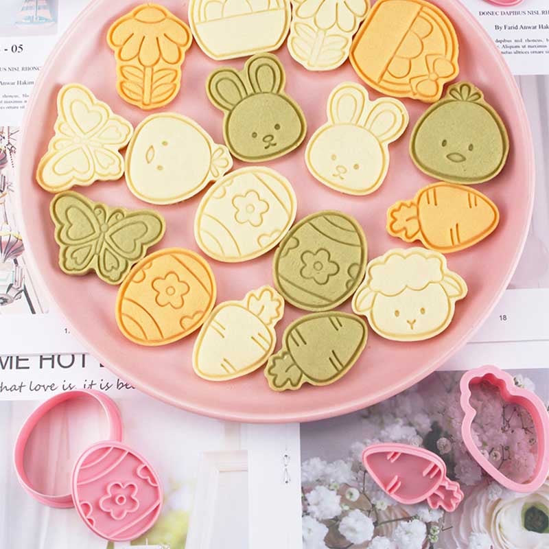 8PCS Easter Cookie Cutters🍪