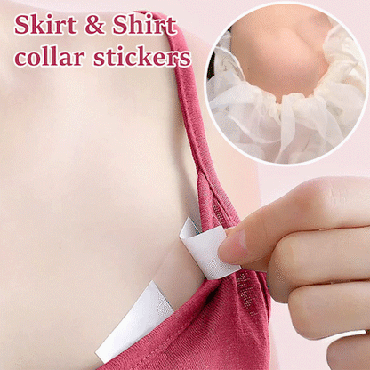 Skirt & Shirt collar stickers