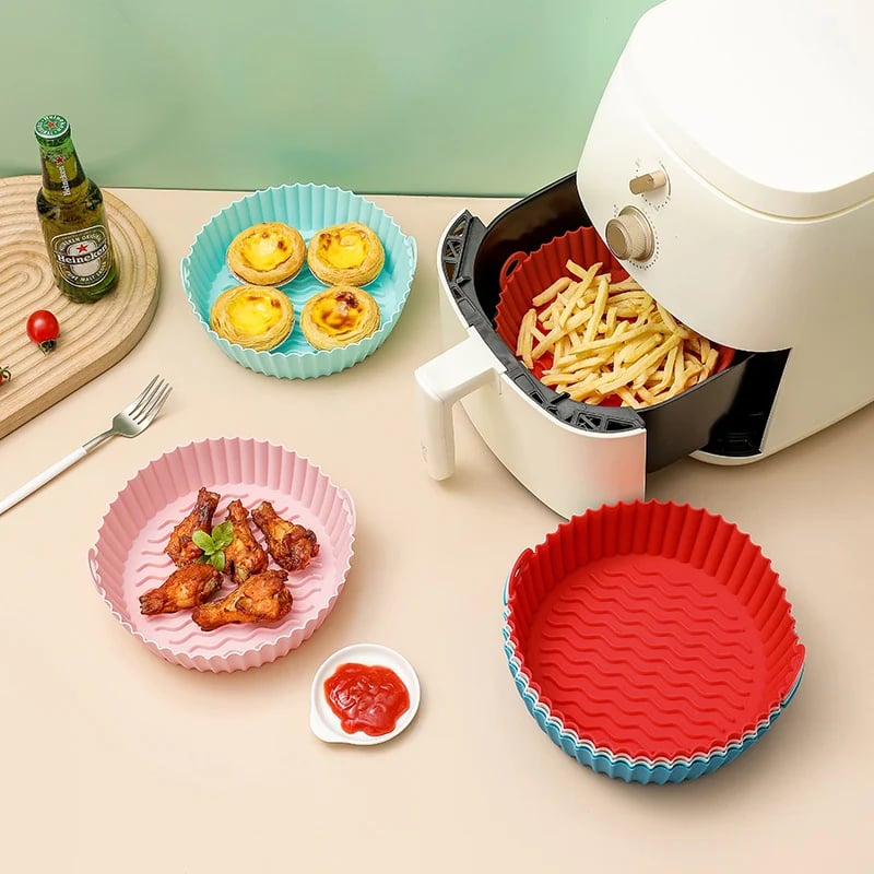 🎁Air Fryer Silicone Baking Tray🍟