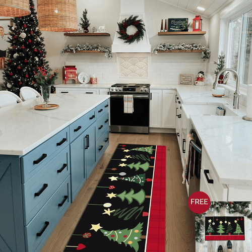 🎁Christmas Rug  Anti-bacterial, Environmental, Washable