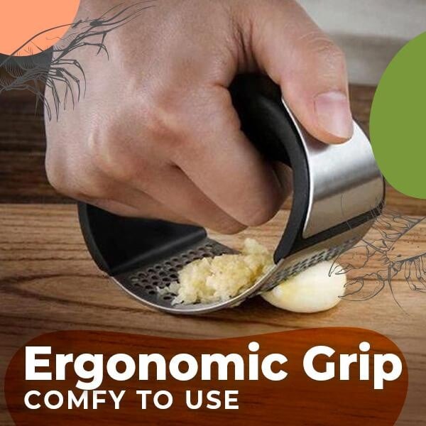 (🔥NEW YEAR 2022 SALE 45% OFF 🔥 - Special Offer Now) Stainless Steel Garlic Presser