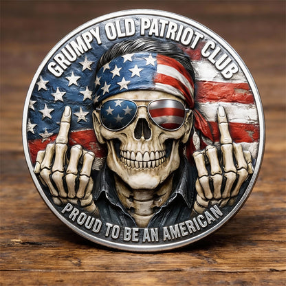 🏆Flash Sale 60% OFF - Grumpy Old Patriot Club Commemorative Coin
