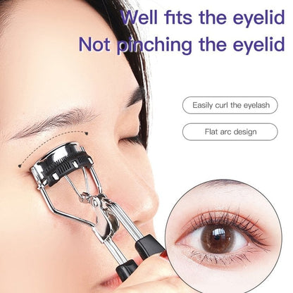 🔥2023 New Eyelash curler with brush Makeup Tools