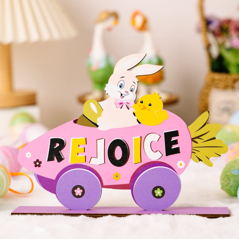 Easter Wooden Letter Ornaments