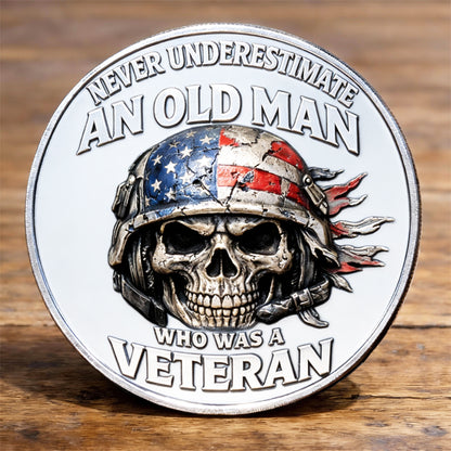 🏆Flash Sale 60% OFF - Grumpy Old Veteran Club Commemorative Coin