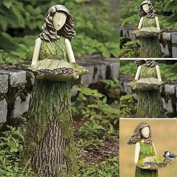 🔥49% OFF - Forest Girl Bird Feeder